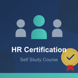 HR Certification certificate